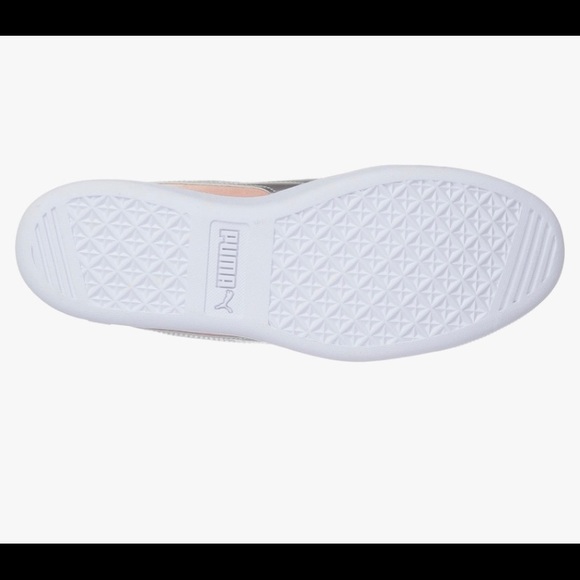 NWT Puma Vikky Blush Women’s Peach Pink Silver En Pointe Athletic Shoes Sneakers - Picture 7 of 8